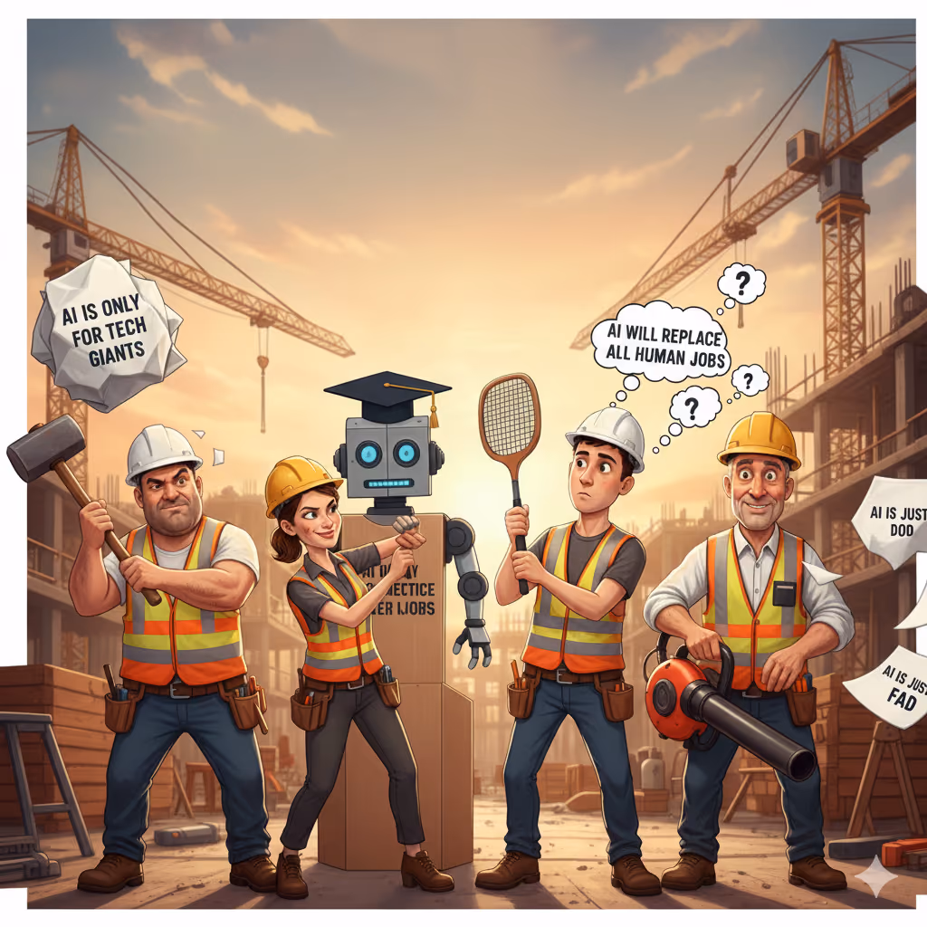 4 AI Myths Trade Contractors Believe- Busted