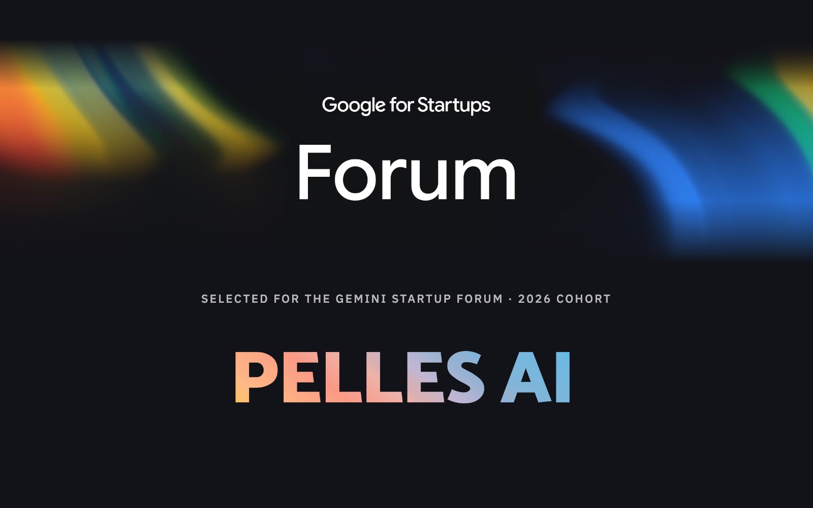 Pelles.ai Selected for Google for Startups Gemini Startup Forum, Bringing Construction AI Innovation to the Global Stage
